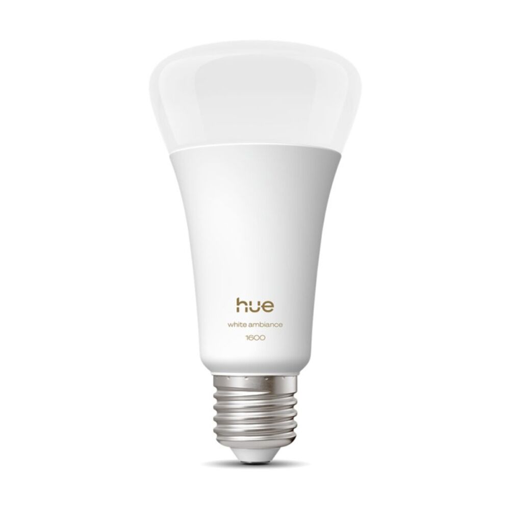Philips Hue White/Colour Ambience 1600lm A67 B22 Smart LED Lightbulb 15W — image 2