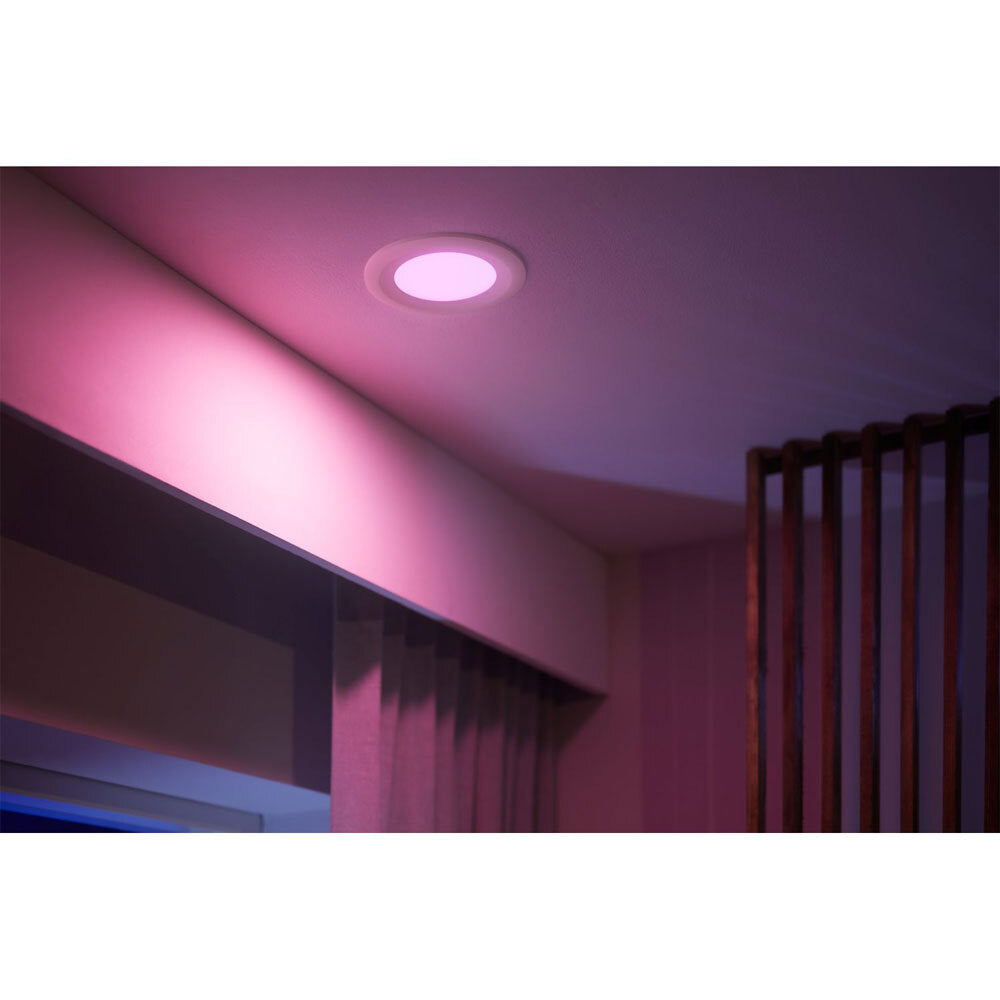 Philips Hue Akari 9cm Downlight Bluetooth Smart Dimmable 7.5W LED Light Bulb WHT — image 8