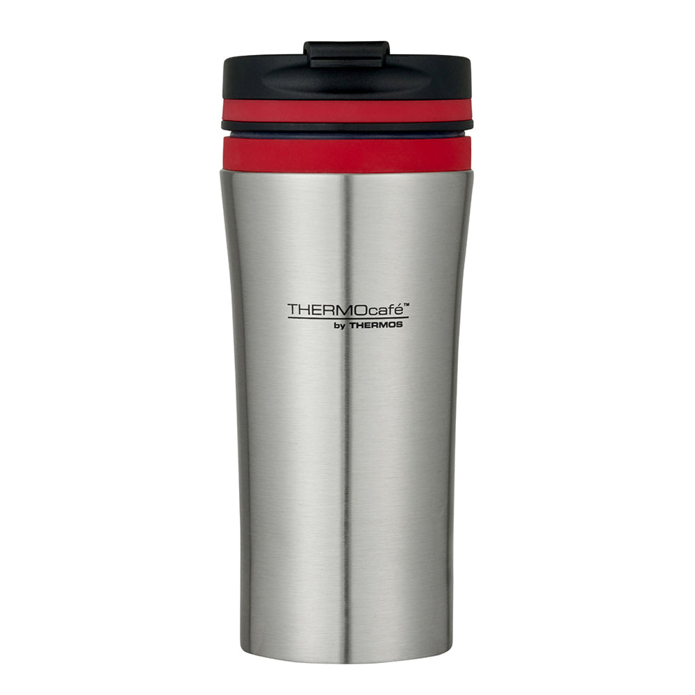 Thermocafe Stainless Steel Vacuum Insulated Durable Travel Tumbler Red 380ml