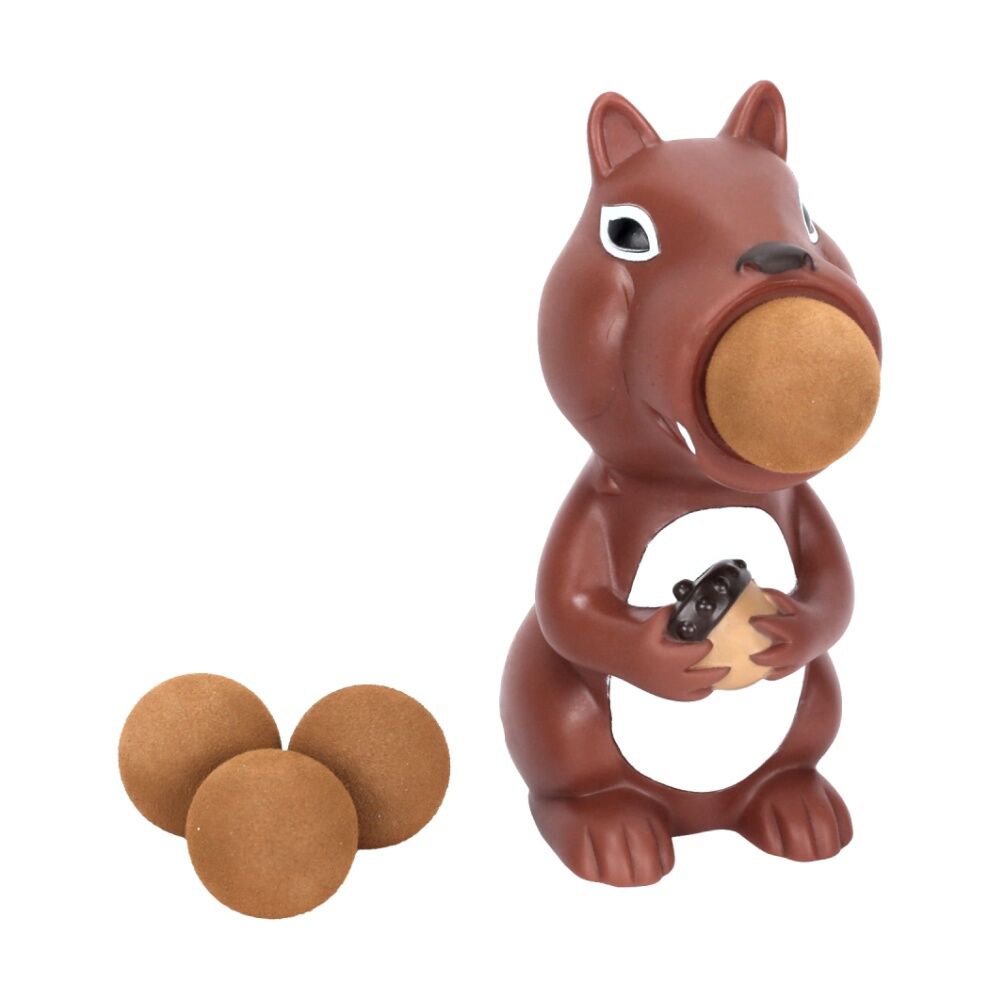 Hog Wild Squirrel Popper Ball Shooter Soft Foam Indoor/Outdoor Fun Toy
