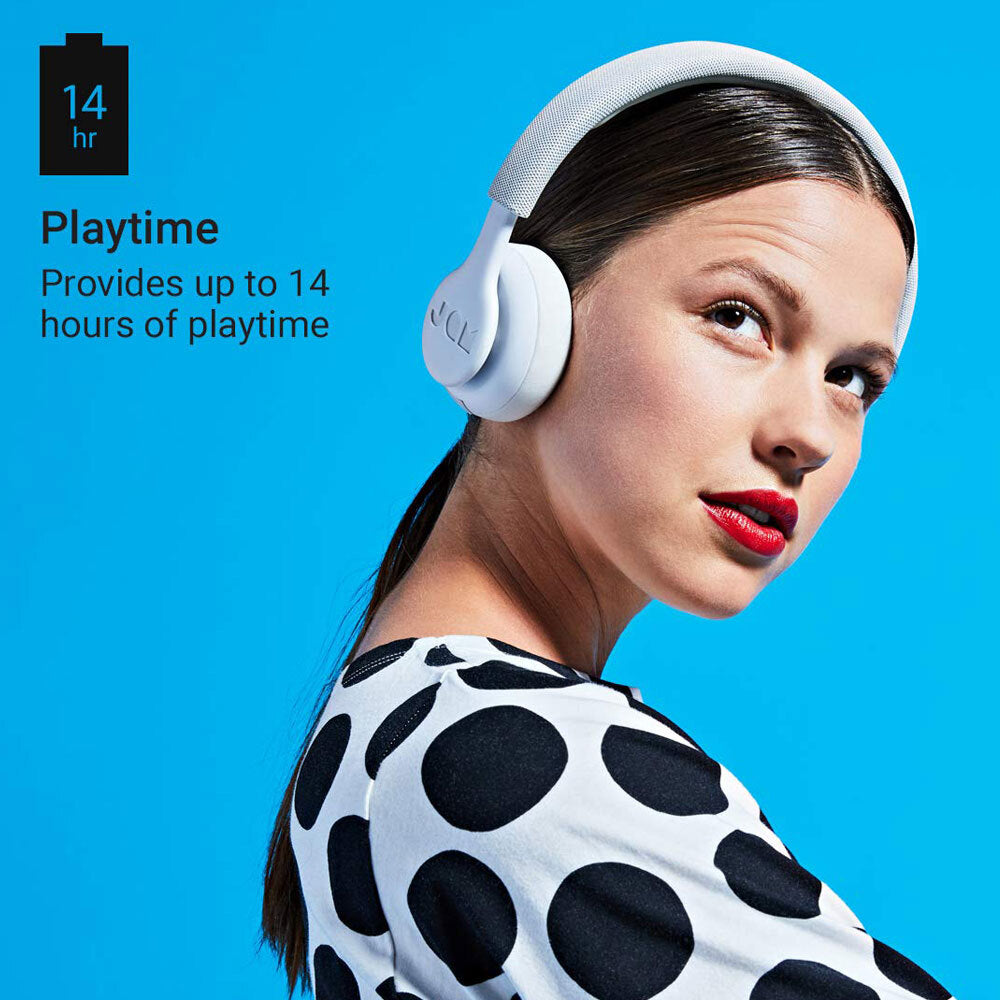 Jam Been There Wireless Bluetooth On-Ear Headphones w/ Mic for Smartphones Grey — image 8