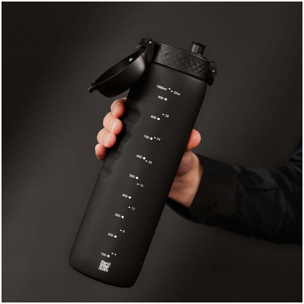 Ion8 Quench Recyclon Plastic Drink/Water Bottle Tumbler Leak-Proof Black 1L — image 2