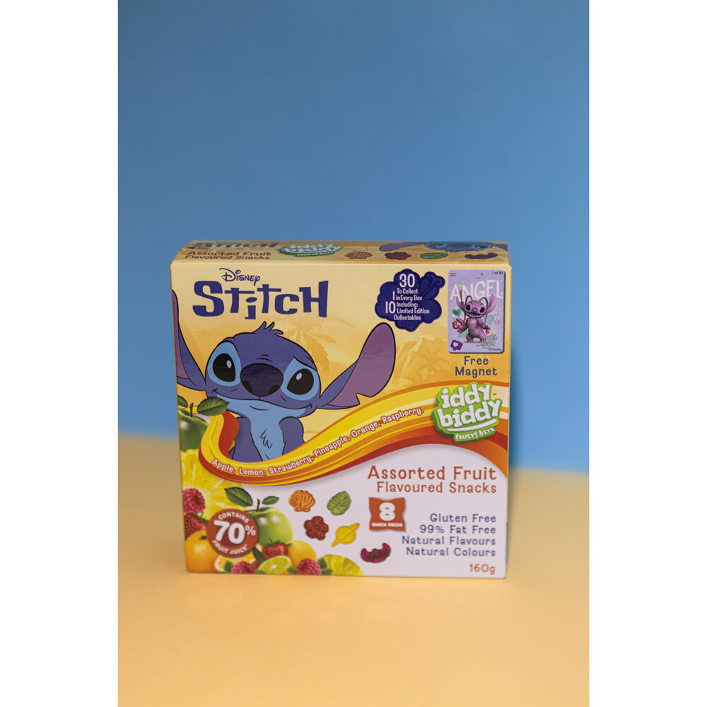 Iddy Biddy Lilo & Stitch 160g Assorted Fruit Flavoured Snacks Confectionery — image 3