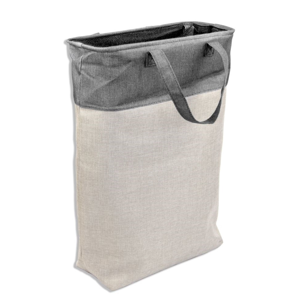 Butlers Suite Skinny Hamper w/ Rope Handles Home Storage Organiser Natural/Coal — image 2
