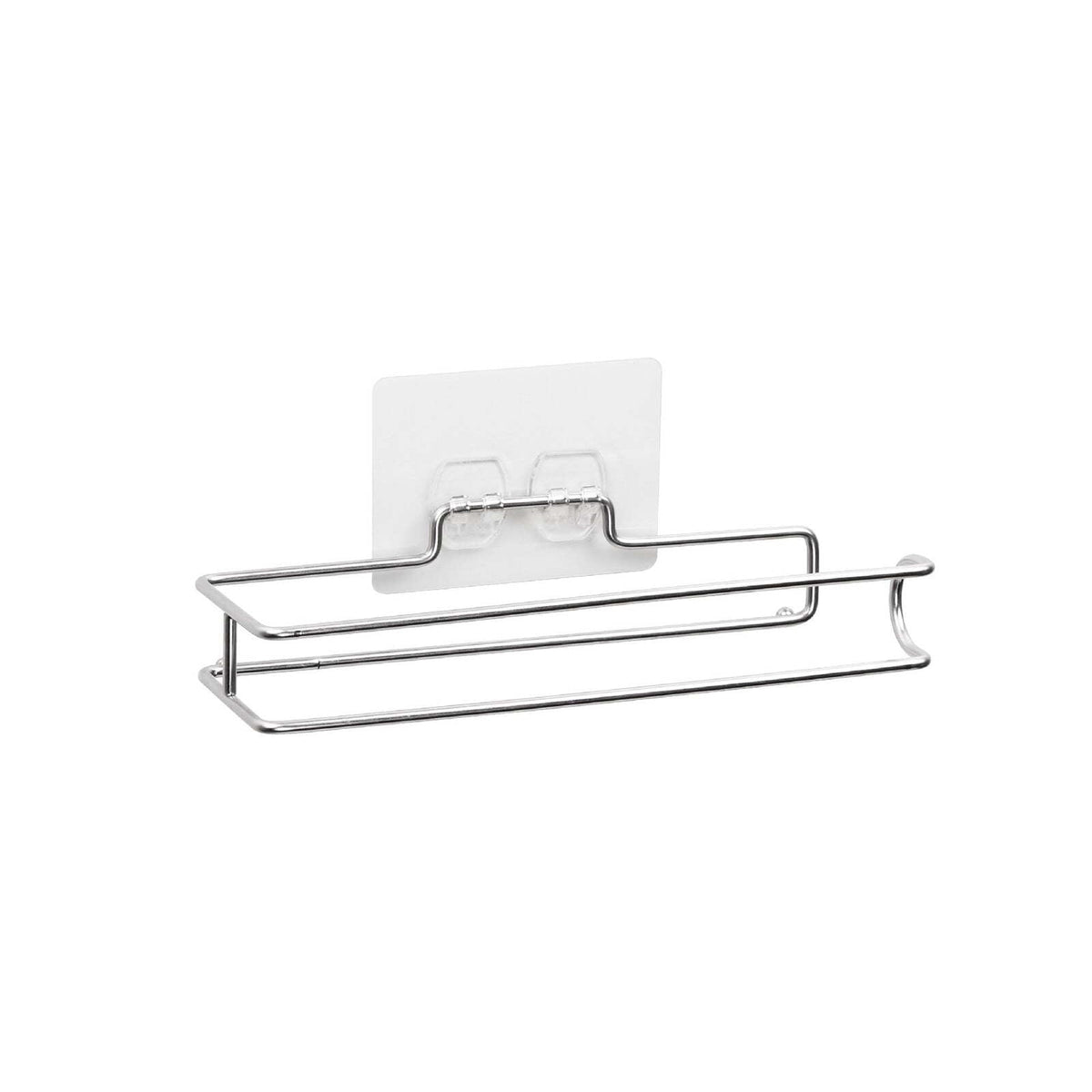 I-Hook Silver 23cm Paper Towel Holder Stainless Steel Storage Bathroom Organiser — image 2