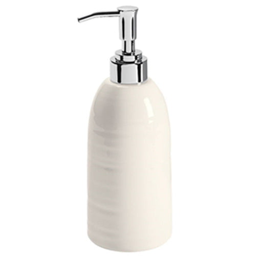 Butlers Hush 21cm Bathroom/Kitchen Sink Ceramic Soap Dispenser/Pump White