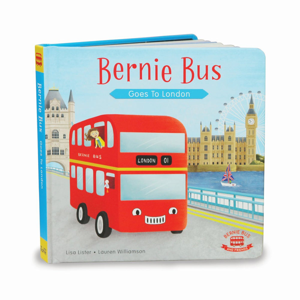 Indigo Jamm Hardcovered Short Story Book Bernie Bus Goes To London Baby 12m+