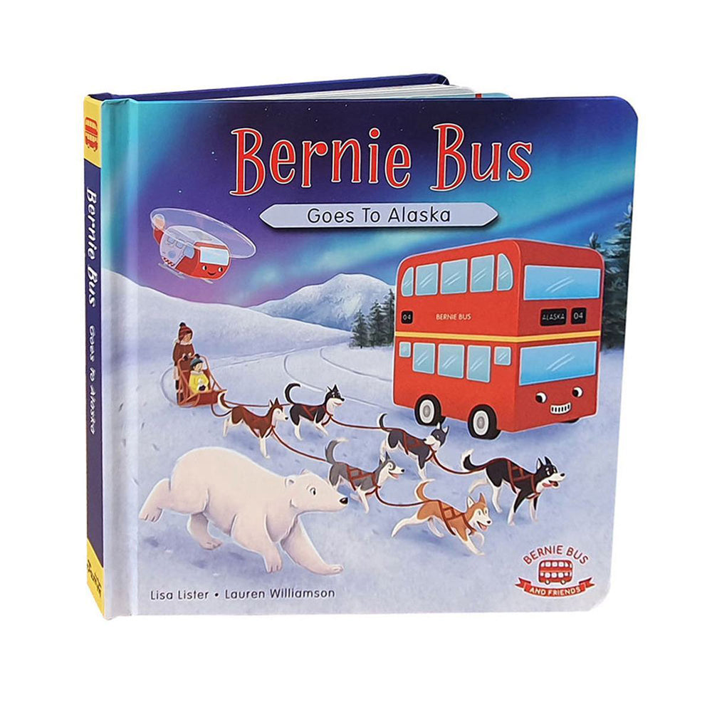 Indigo Jamm Short Story Book Bernie Bus Goes On Safari & Alaska Combo 12m+ (2 Pack)