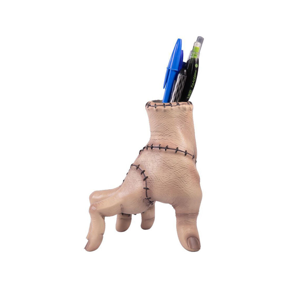Wednesday Thing Pen Holder Stand Tabletop Desk Decor/Organiser Display 16cm — image 2