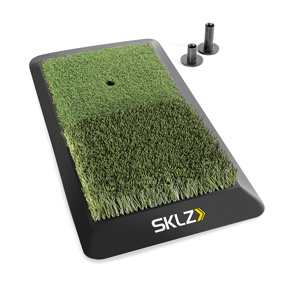 Sklz Golf Training Launch Pad Set -Surface Tee Shots Durable Mat Practice Aid