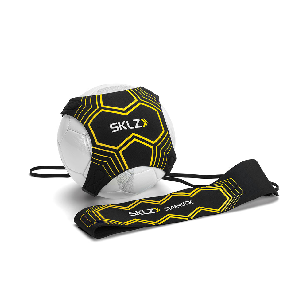Sklz Star-Kick Soccer Ball Glove Adjustable Sports Training Aid Black