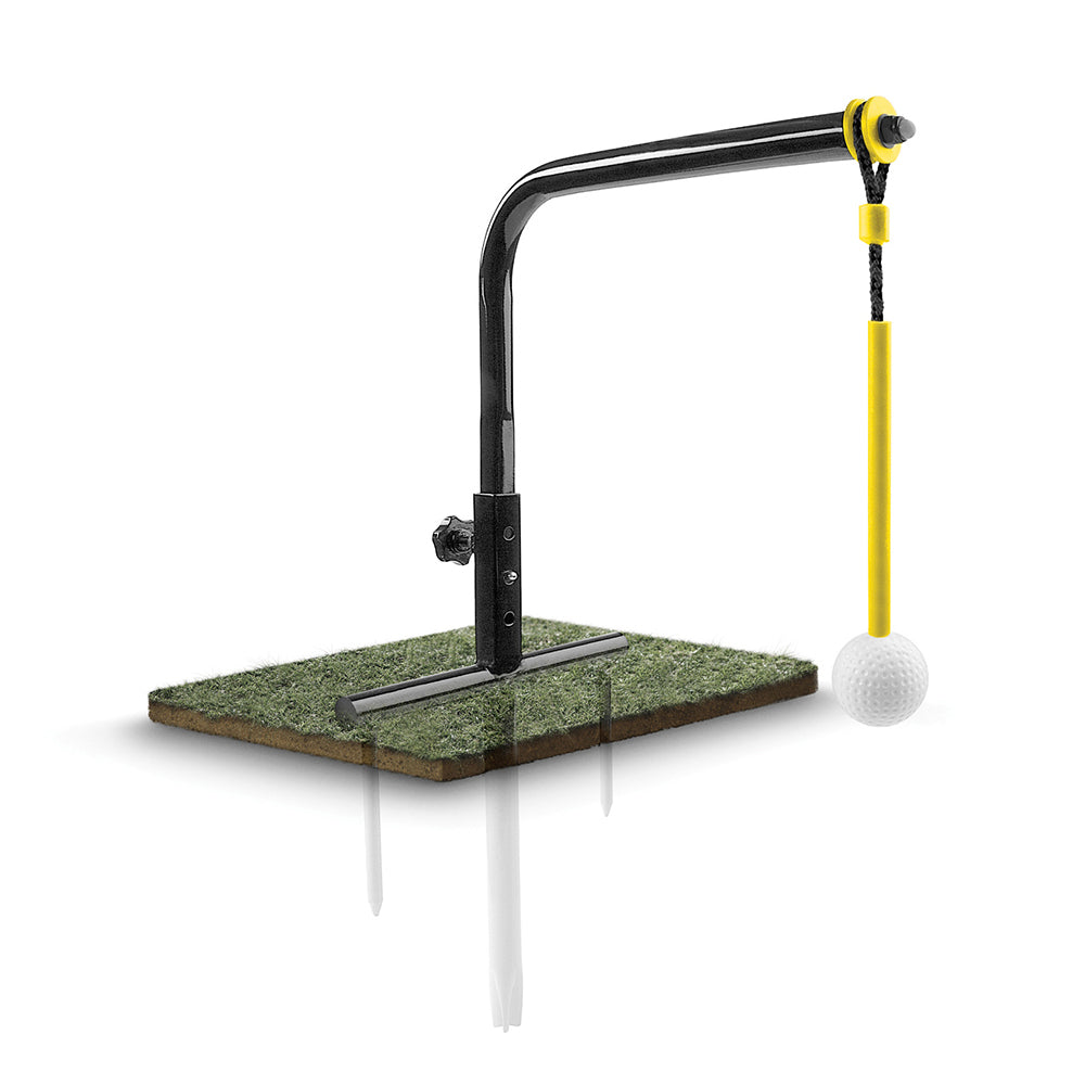 Sklz Pure Path Golf Swing Training Stake Practice in Black