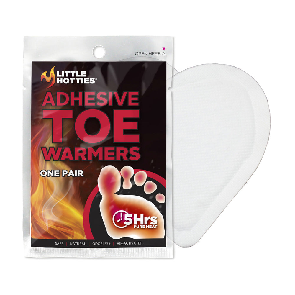 Little Hotties 1 Pair Little Hotties Adhesive Toe Warmers Natural 5hr Pure Heat Air-Activated — image 2