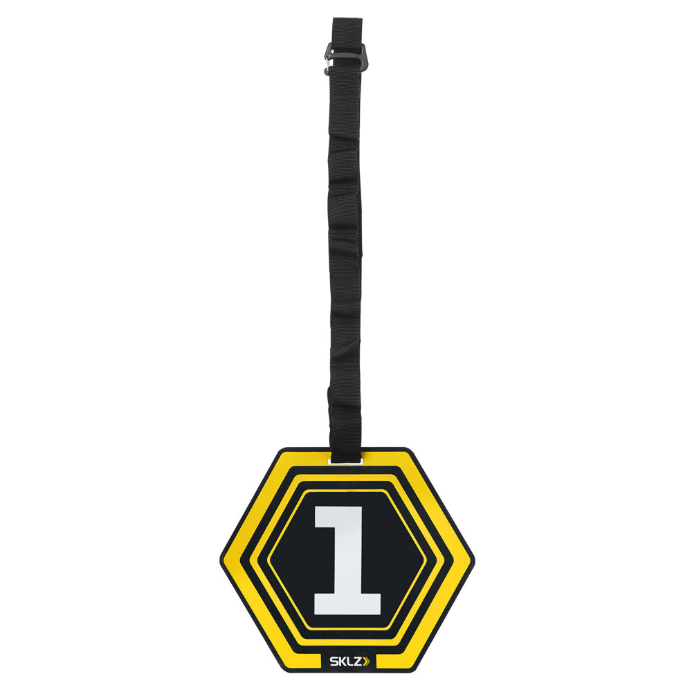 Sklz 8.75x7.75in Reactive Agility Sports Training Clip Attachment Targets (4 Pieces) — image 2