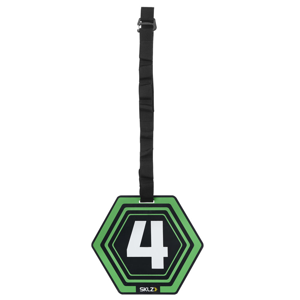 Sklz 8.75x7.75in Reactive Agility Sports Training Clip Attachment Targets (4 Pieces) — image 5