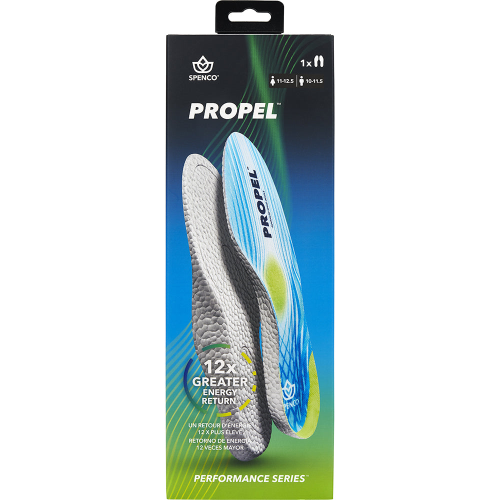 Spenco Propel Performance Foot Insoles Cushion Support Pad W 11-12.5/M 10-11.5 — image 4