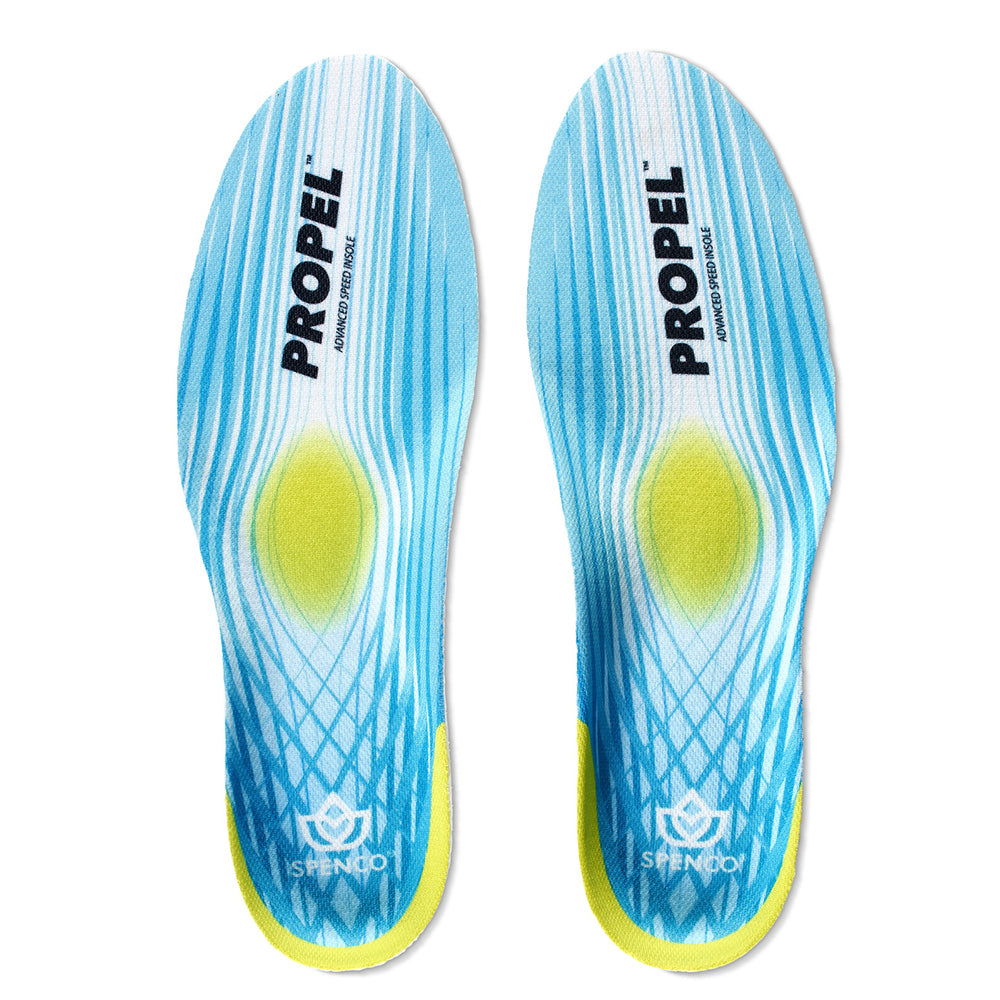 Spenco Propel Performance Foot Insoles Cushion Support Pad W 11-12.5/M 10-11.5