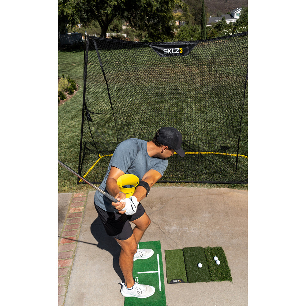 Sklz Shallow Shot Body/Arm Sync/Align Device For Golf Sports Training Yellow — image 2