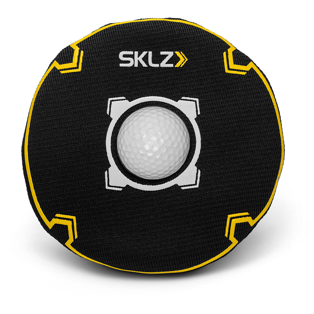 Sklz Rubber Disc Ball Bunker Caddie Golf Swing/Shot Compact Trainer Grey (3 Pieces) — image 3