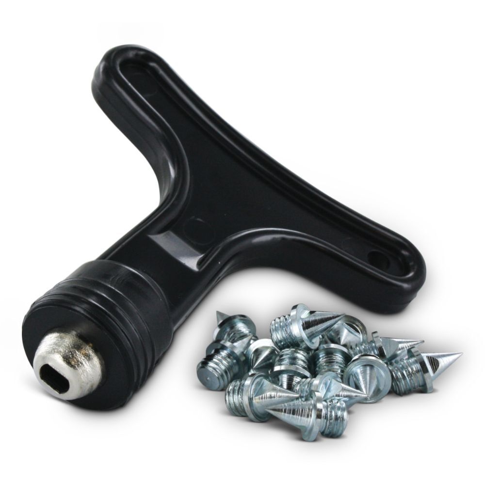 Sof Sole Track Cleat Steel 1/4" Pyramid Spikes Running Traction w/Wrench (14 Pieces) — image 2