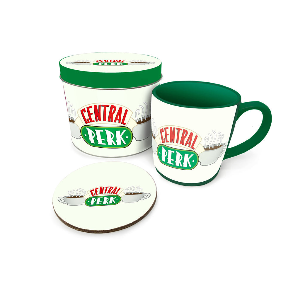 Friends TV Friends Central Perk Themed Coffee Mug Drinking Cup Gift Set