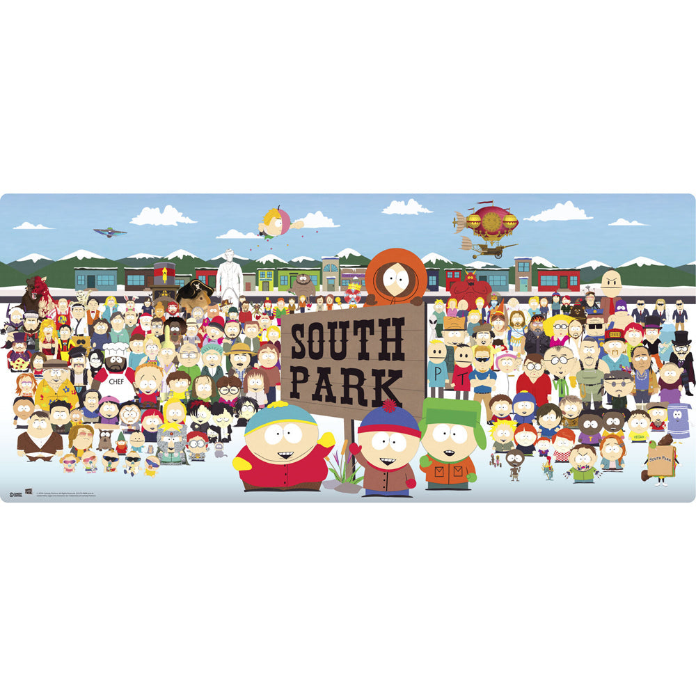 South Park Characters Gaming Desk/Mouse Mat Mousepad Rectangle 80x30cm XXL — image 2