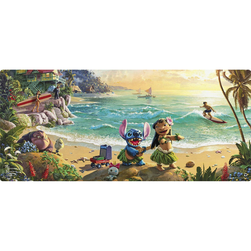 Disney XXL Thomas Kinkade Lilo & Stitch Gaming Keyboard and Mouse Mat — image 2