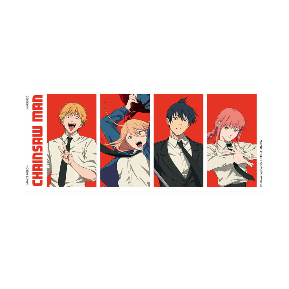 Chainsaw Man Group Grid White Ceramic Printed Tea/Coffee 285ml/10 oz Mug — image 2
