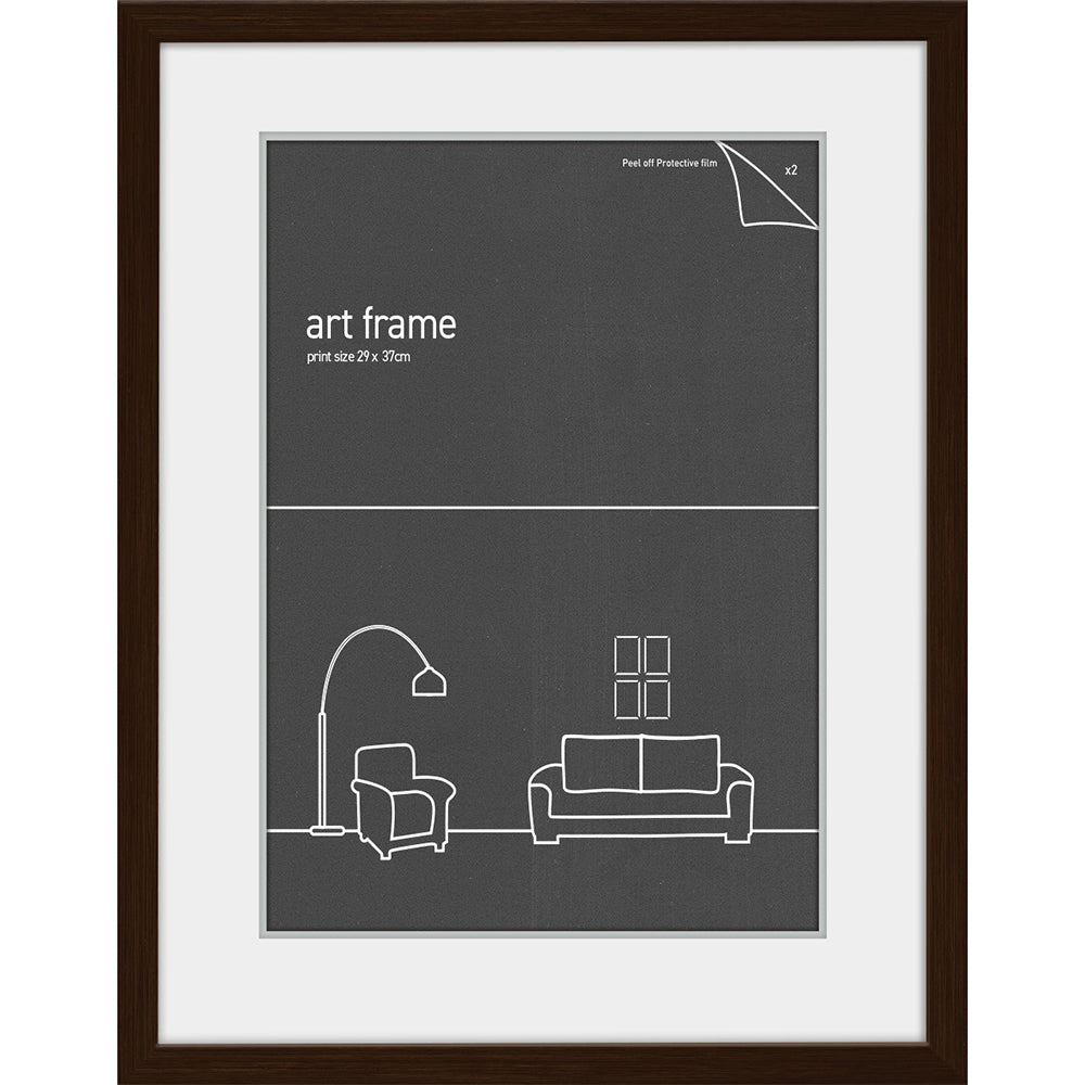 Frames & Hangers 29x37cm Pickture Poster Frame Oak With Double Mat Home Decor (2 Pack)