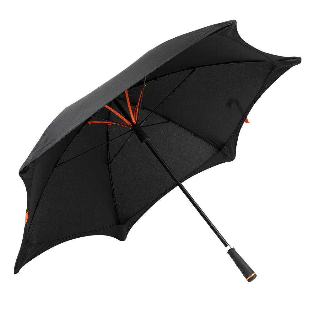 Immortal 130cm UV/Windproof/Water Repellent Easy Glide Grip Umbrella Golf Black