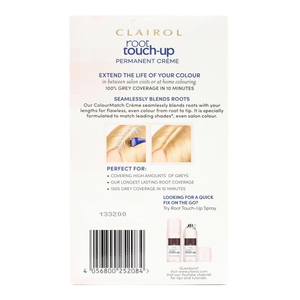 Clairol Root Touch-Up Permanent Creme Hair Colour 9A Light Ash Blonde Shade (8 Pack) — image 3