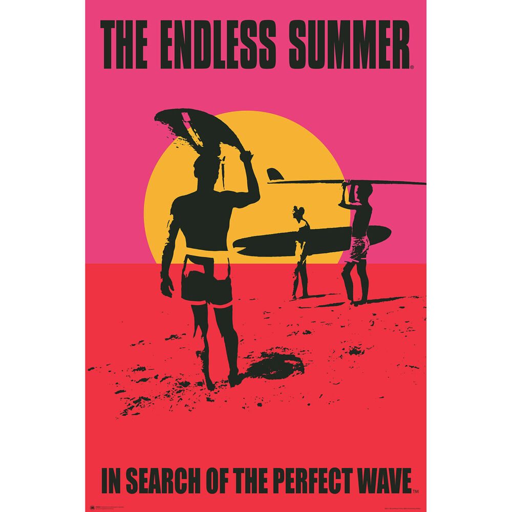 The Endless Summer 61 x 91.5cm One Sheet Regular Wall Poster/Print