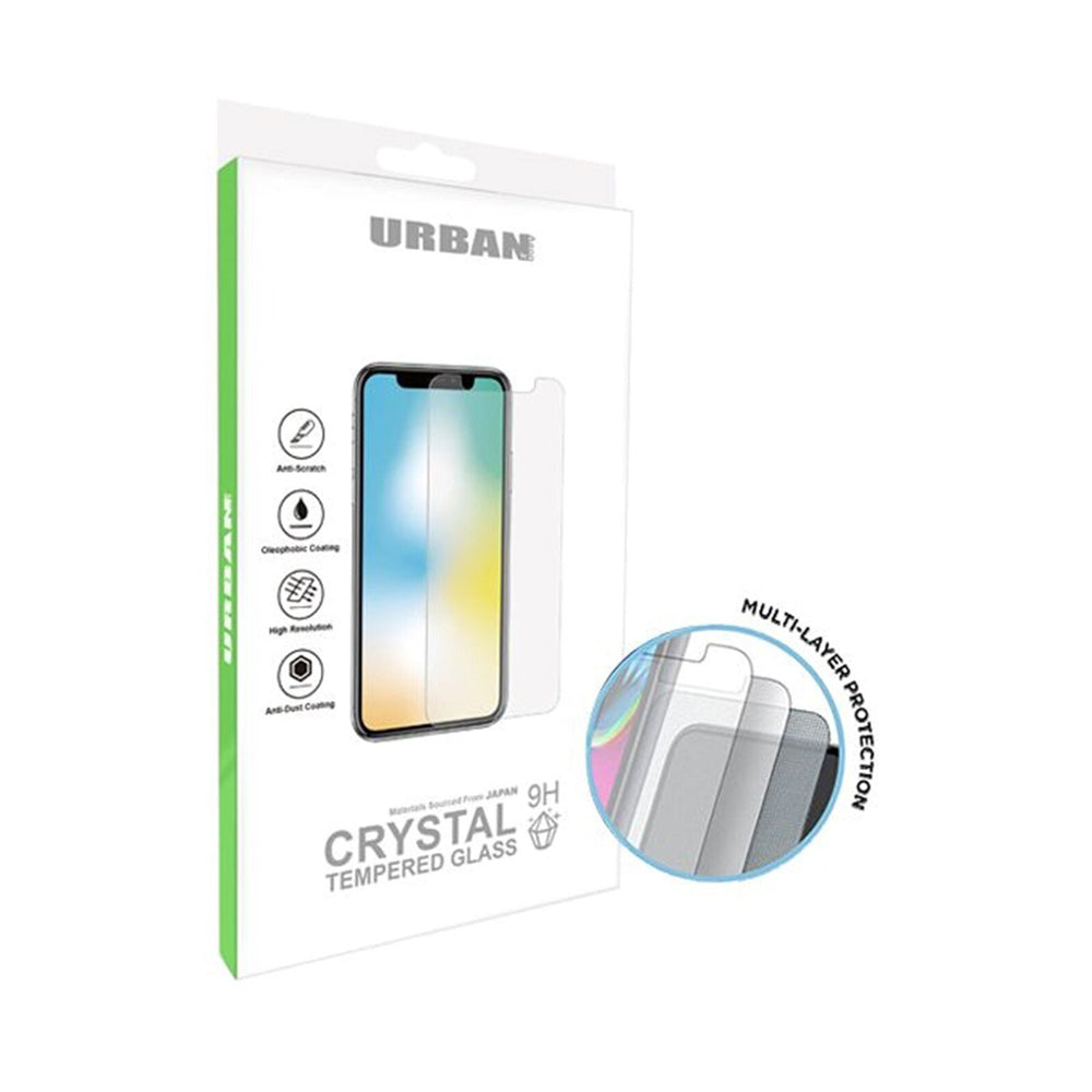 Urban Crystal Glass Screen Protector For Apple iPhone 16 Plus/15 Pro Max CLR