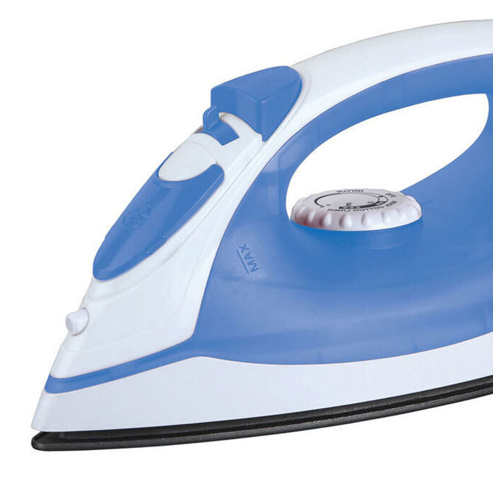 Tiffany 1200W Non-Stick Auto-Off Clothes/Garment Corded Electric Steam Iron Blue — image 2
