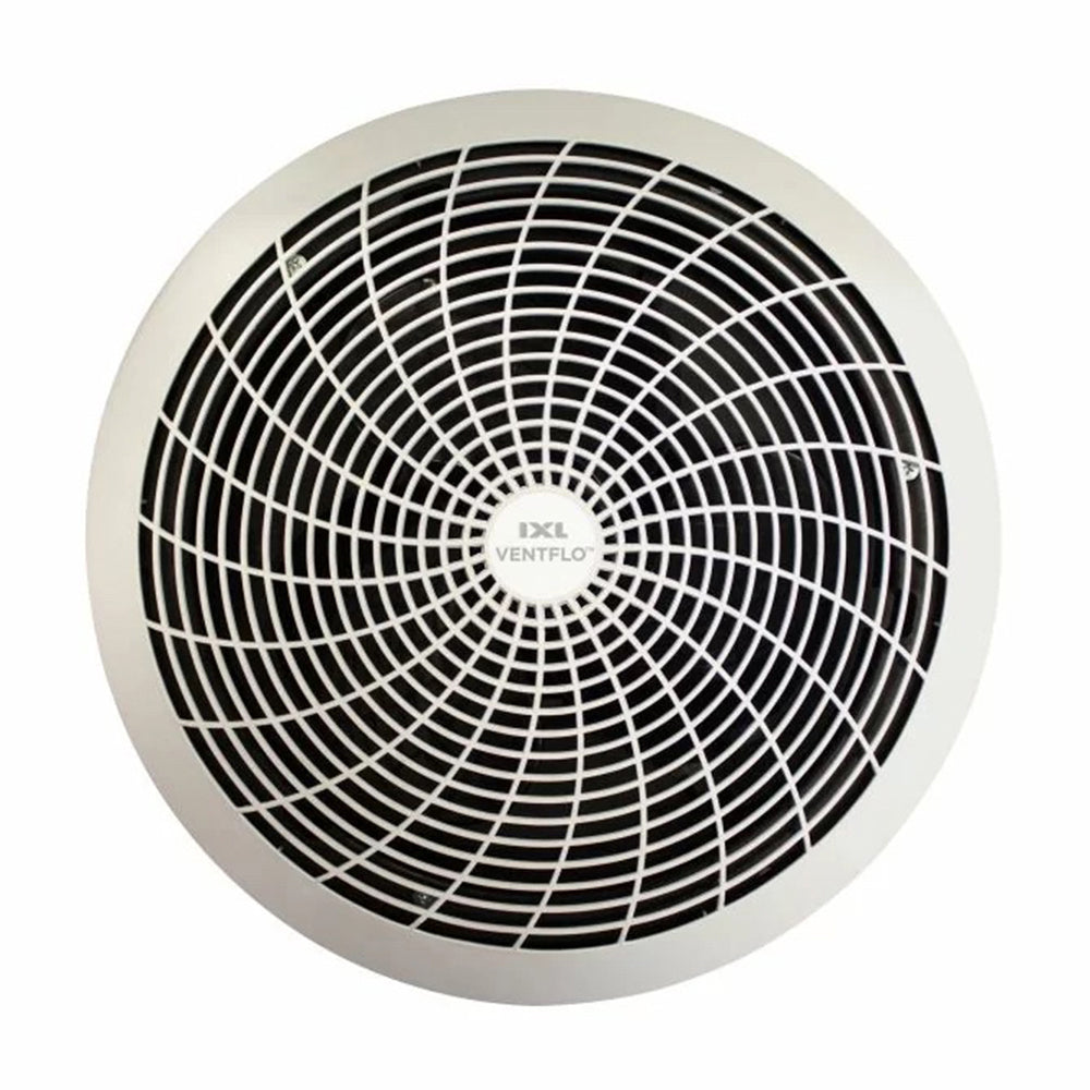 Ixl Bathroom/Kitchen Ventflo Ceiling Exhaust Fan Air Extractor 250mm White