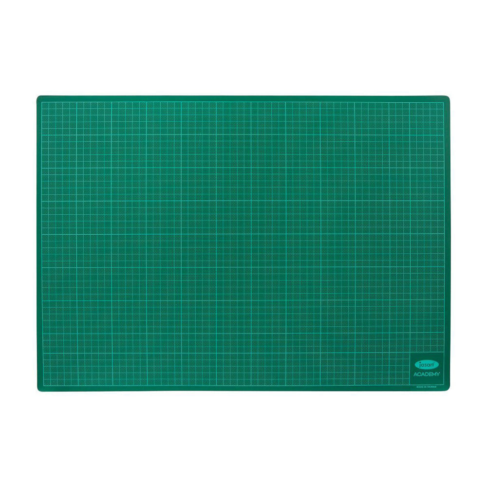 Jasart Academy Double Sided A2 Self-Healing Cutting Mat Art/Craft 45x60cm Green