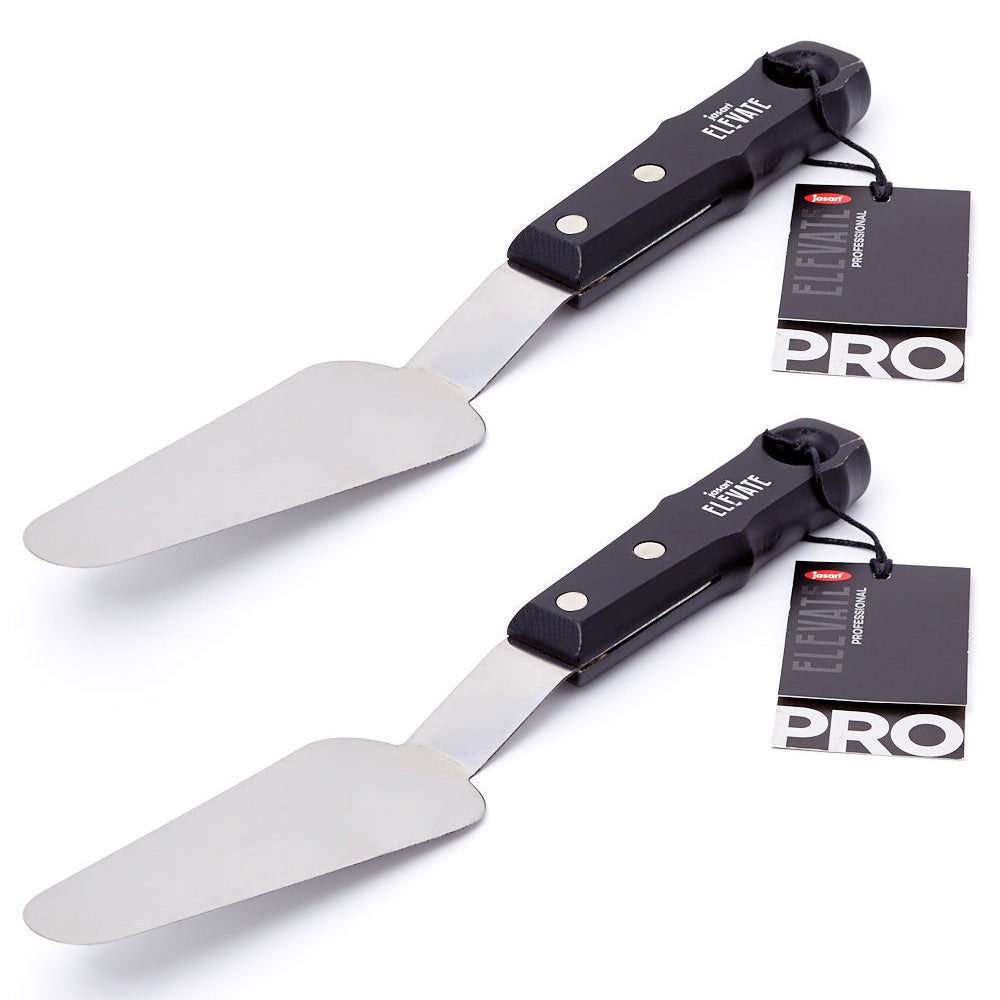 Jasart Elevate Pro #13 Painting Palette Knife Metal 35x28cm Large - Black (2 Pack)