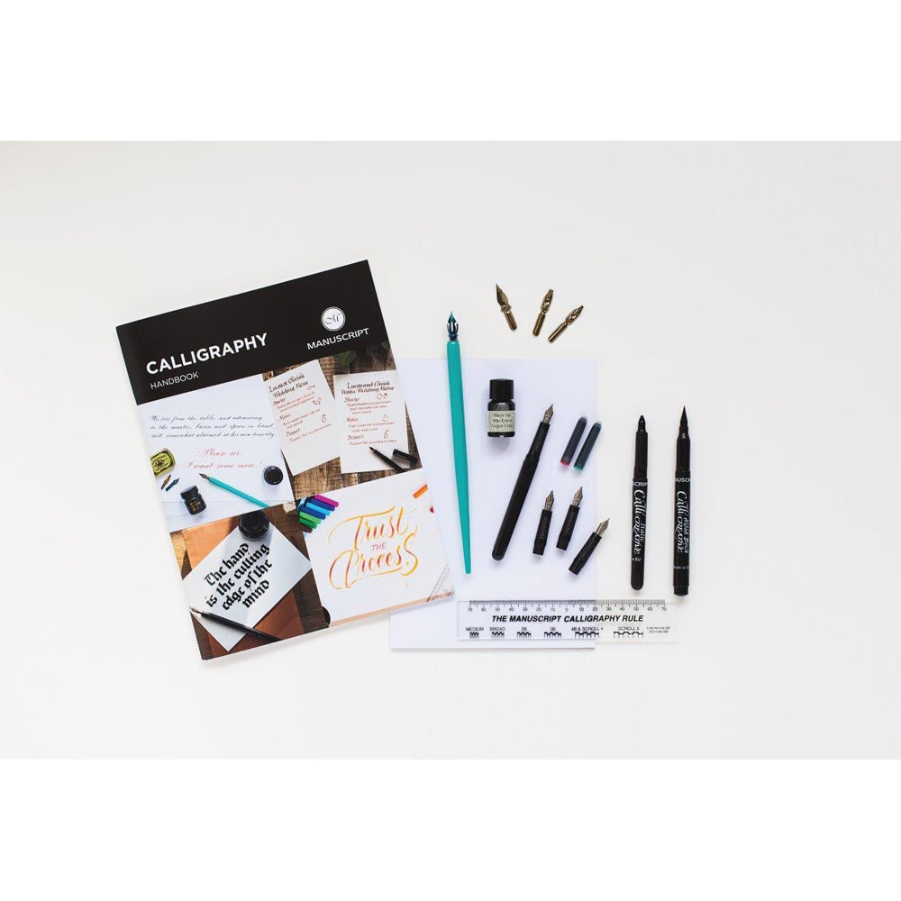 Manuscript Class Teach Yourself Hand Lettering Decorative Typography Kit — image 4