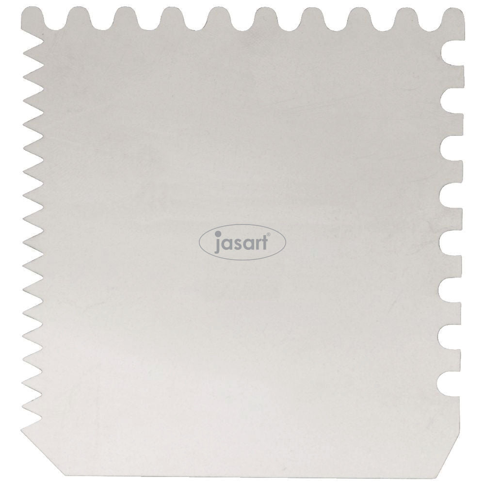 Jasart Elevate Professional Art/Craft Painting Scraper Serrated/Flat XL 10x15cm — image 2