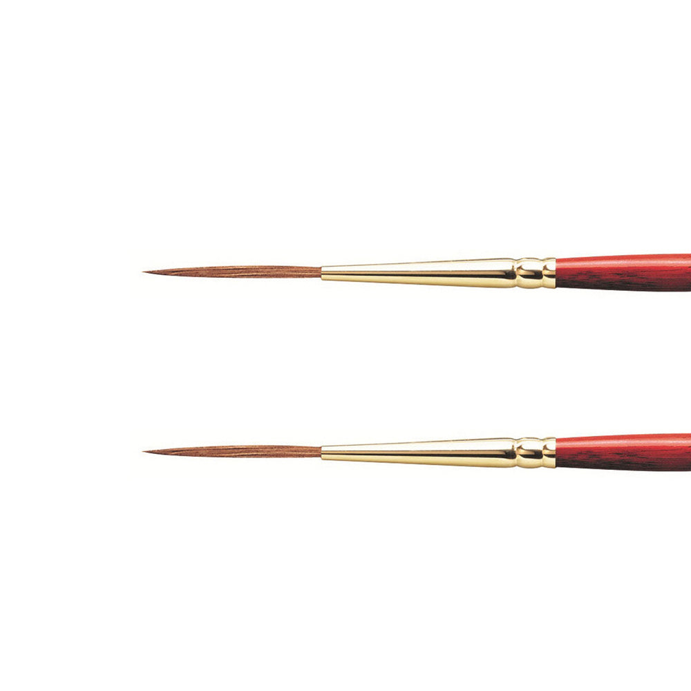 Winsor & Newton Sceptre Gold II Series 303 Calligraphy Art Paint Brush Size 2 (2 Pack)