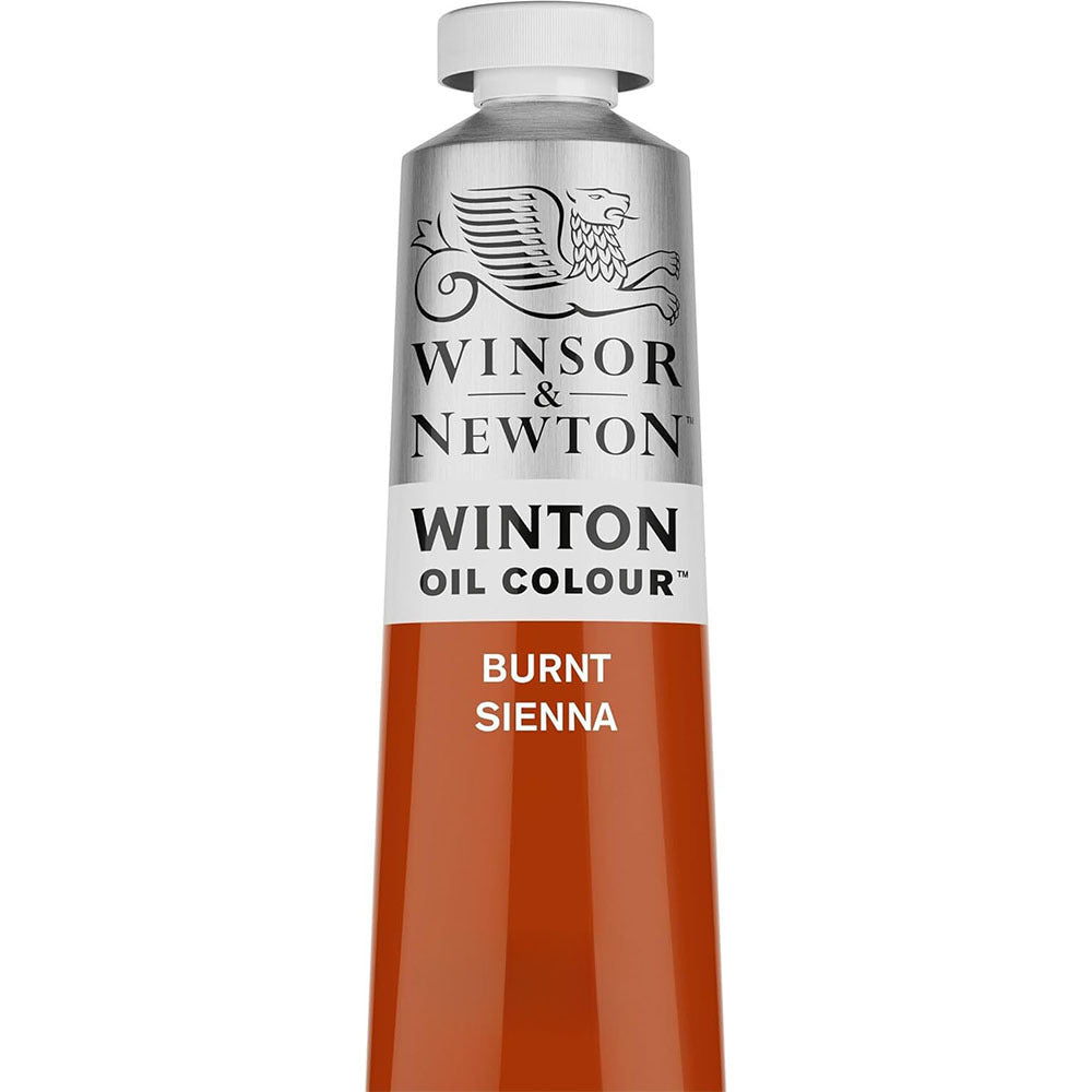 Winsor and Newton Winsor & Newton 200ml Winton Oil Colour Paint Tube Artist/Painting Burnt Sienna
