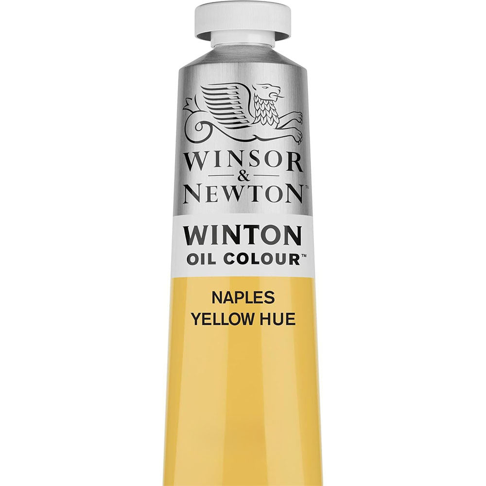 Winsor and Newton Winsor & Newton 200ml Winton Oil Colour Paint Tube Artist Naples Yellow Hue