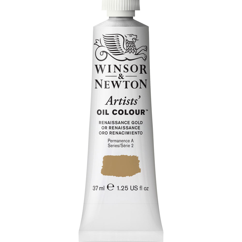 Winsor & Newton Artists Oil Colour 37ml Art Paint Tube Renaissance Gold Series 2