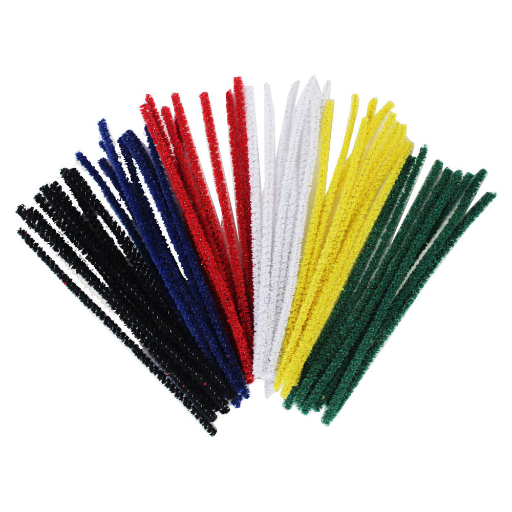 Jasart Cotton Pipe Cleaners 15cm Kids/Children School Art/Craft Assorted (1000 Pieces)