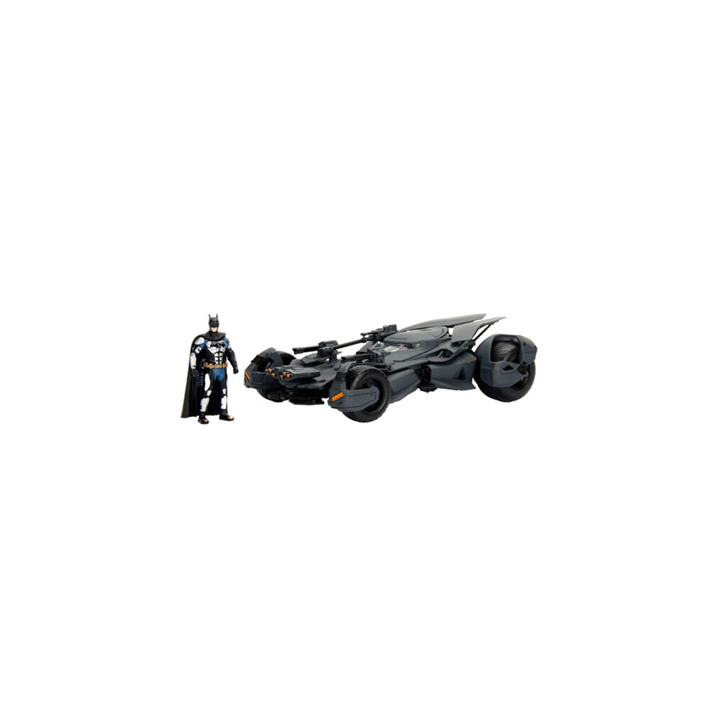 Jada Toys Justice League 2017 Batman w/ Batmobile 1:24 Scale Die-Cast Vehicle Toy — image 5