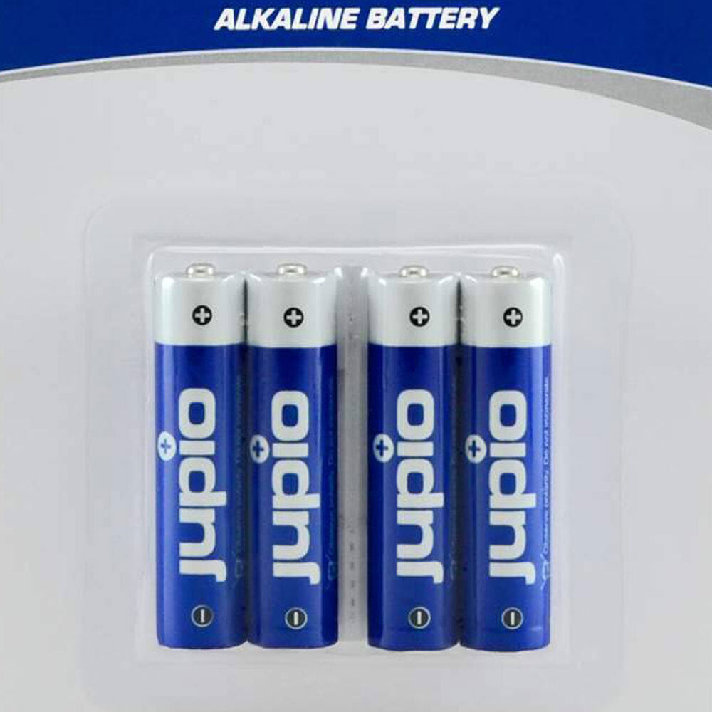 Jupio Non-Rechargeable 1.5V Alkaline AA Batteries LR6 Maximum Power Blue (4 Pieces) — image 2