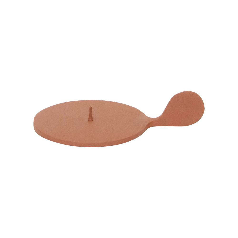 J. Elliot J.Elliot Ostra Pillar Candle Holder Home Decor Tabletop Piece Clay — 19.5x13cm