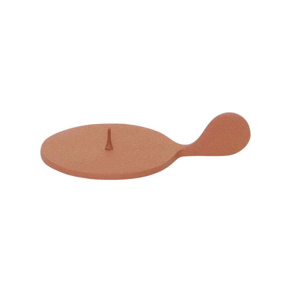 J. Elliot J.Elliot Ostra Pillar Candle Holder Home Decor Tabletop Piece Clay — 16x10.5cm