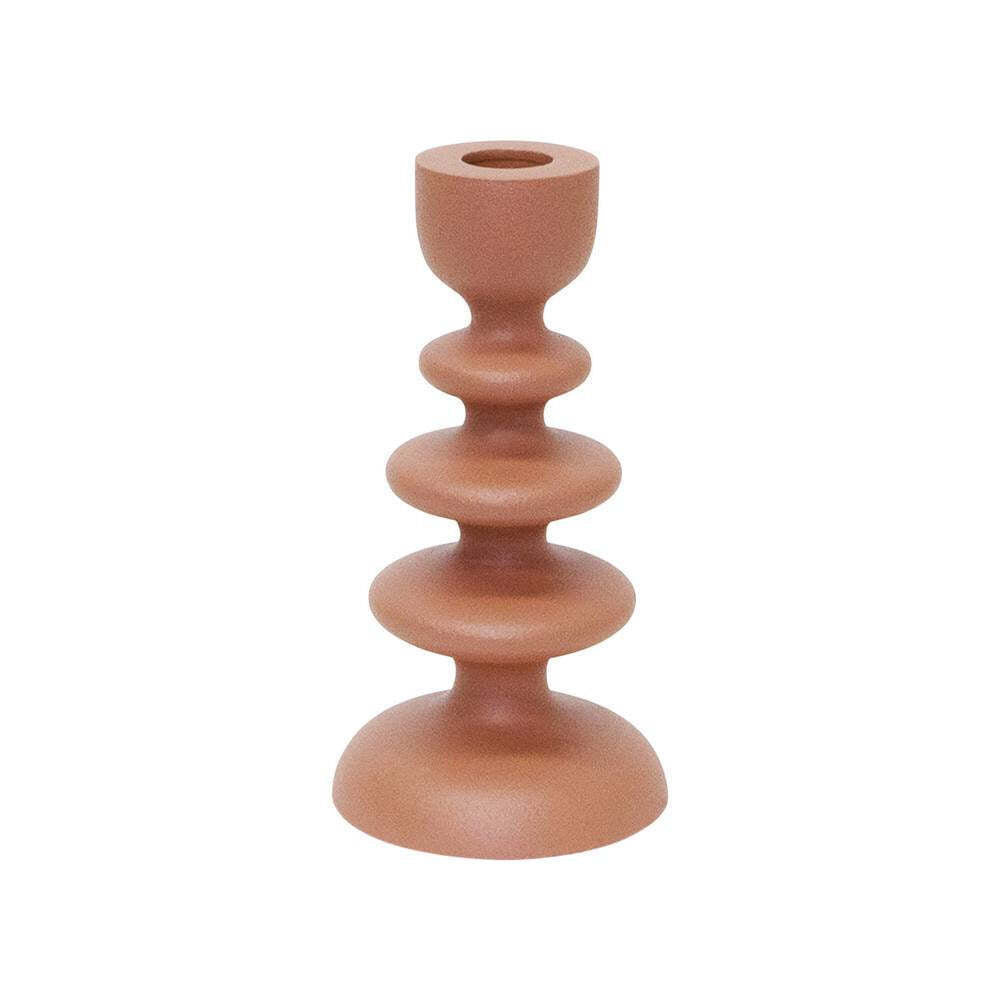 J. Elliot J.Elliot Novo Candle Holder Home Decorative Tabletop Centerpiece Clay — 8.5x17.5cm