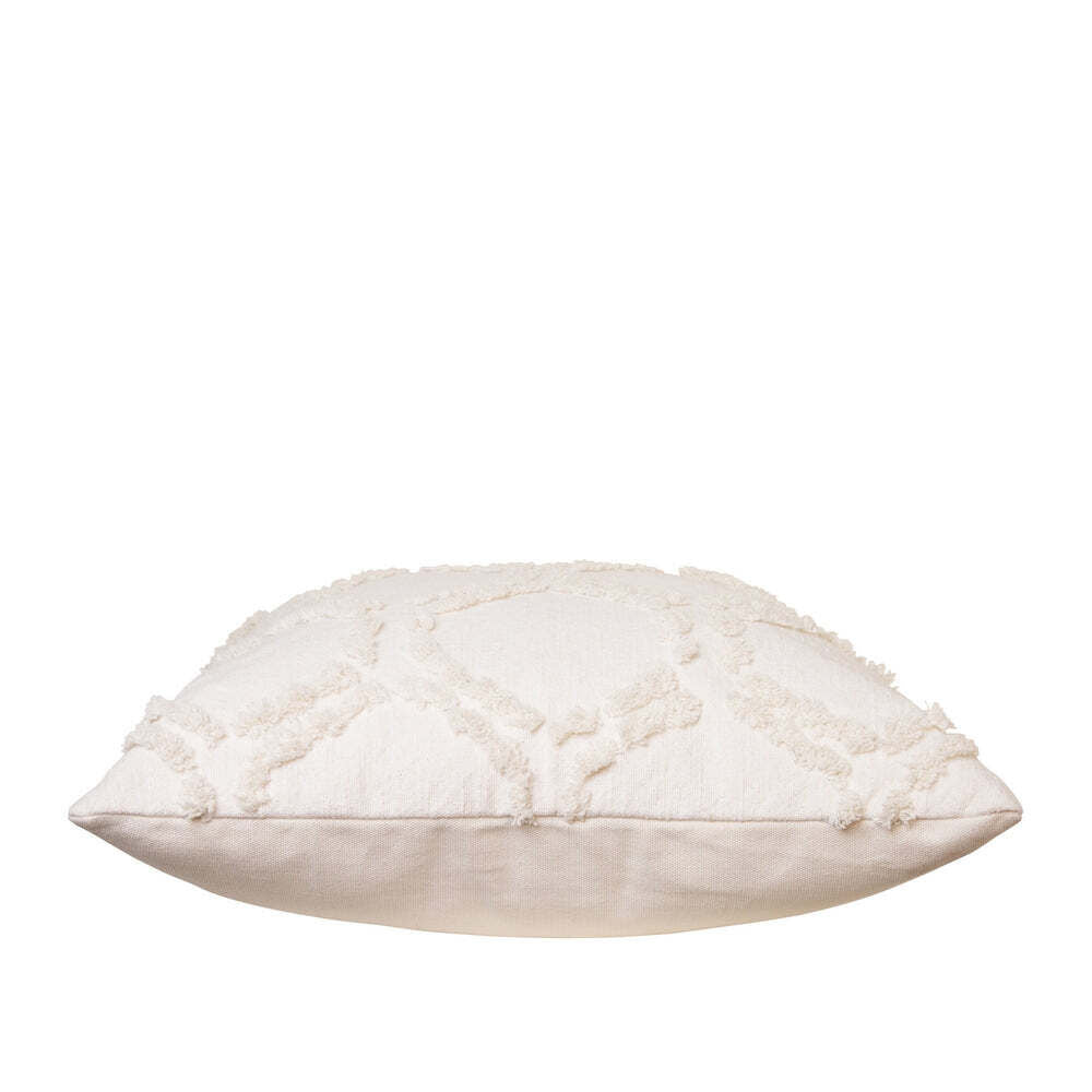 J. Elliot J.Elliot Janey Chenille 50cm Cushion Square Home Lounge Decorative Pillow Ivory